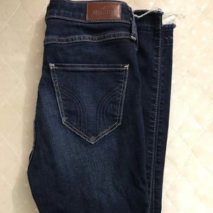Dark washed Hollister jeans